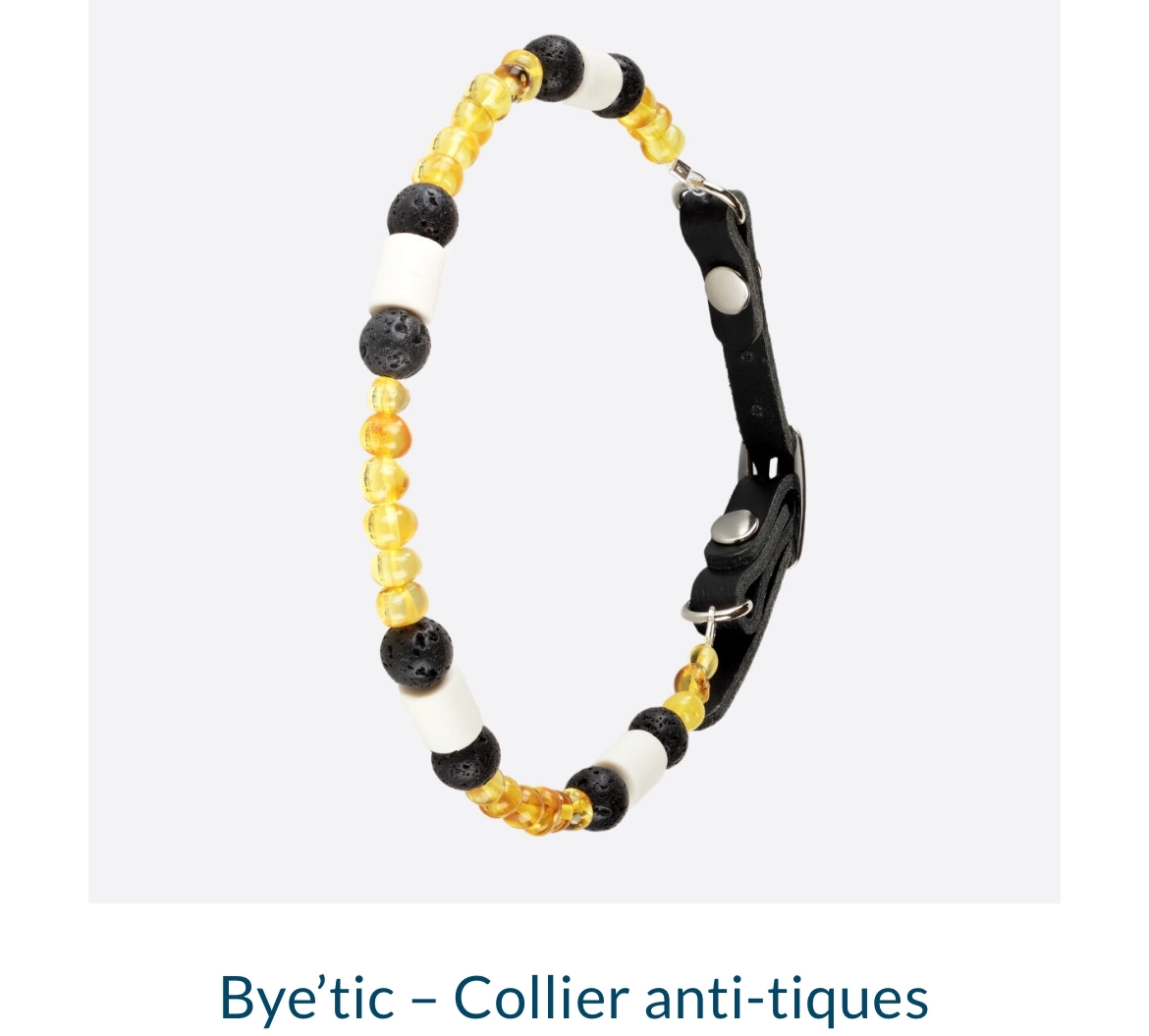Collier Anti-Tiques Chien & Chat – Protection Naturelle