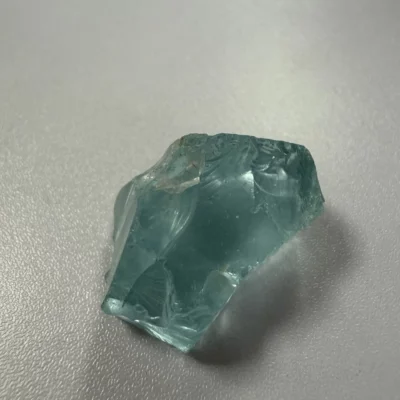 Pierre Brute En Obsidienne Bleue