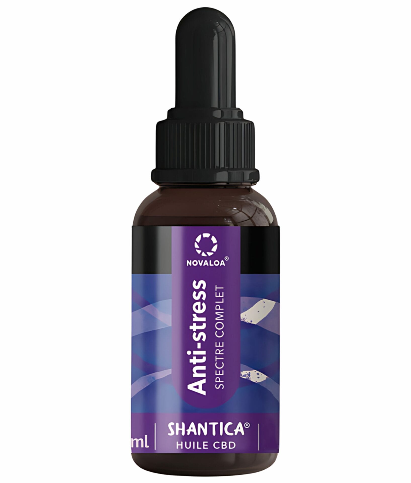 Huile CBD Spectre complet Anti-stress – Mélisse et Passiflore