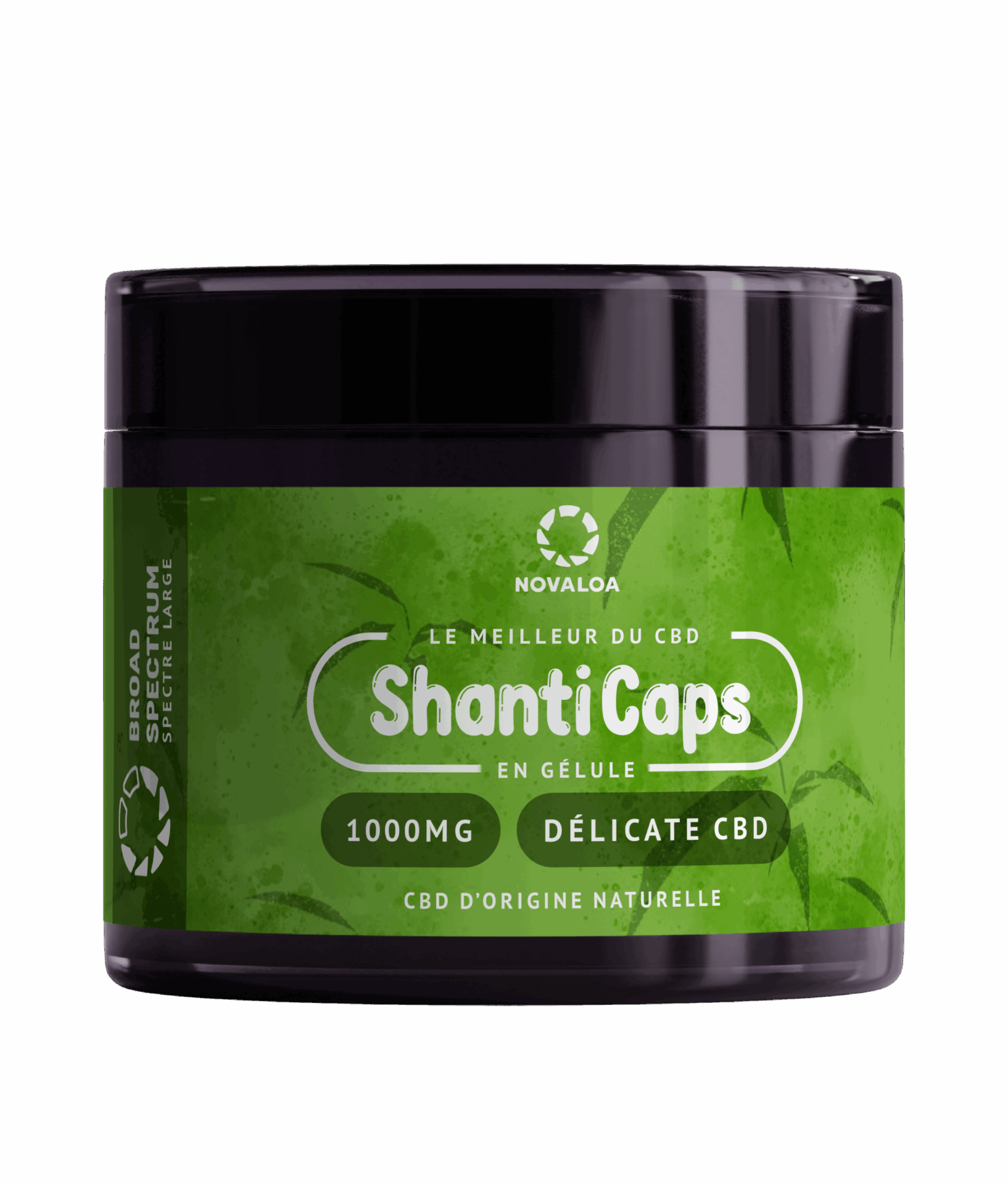Gélules CBD Large Spectre – Délicate CBD – 1000mg – 30 caps