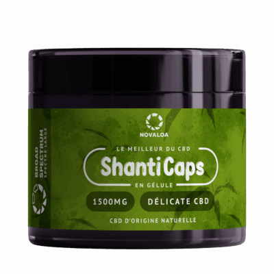 Gélules CBD Large Spectre - Délicate CBD 1500mg - 30 caps