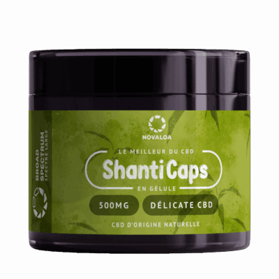 Gélules CBD Large Spectre - Délicate CBD - 500mg - 30 caps