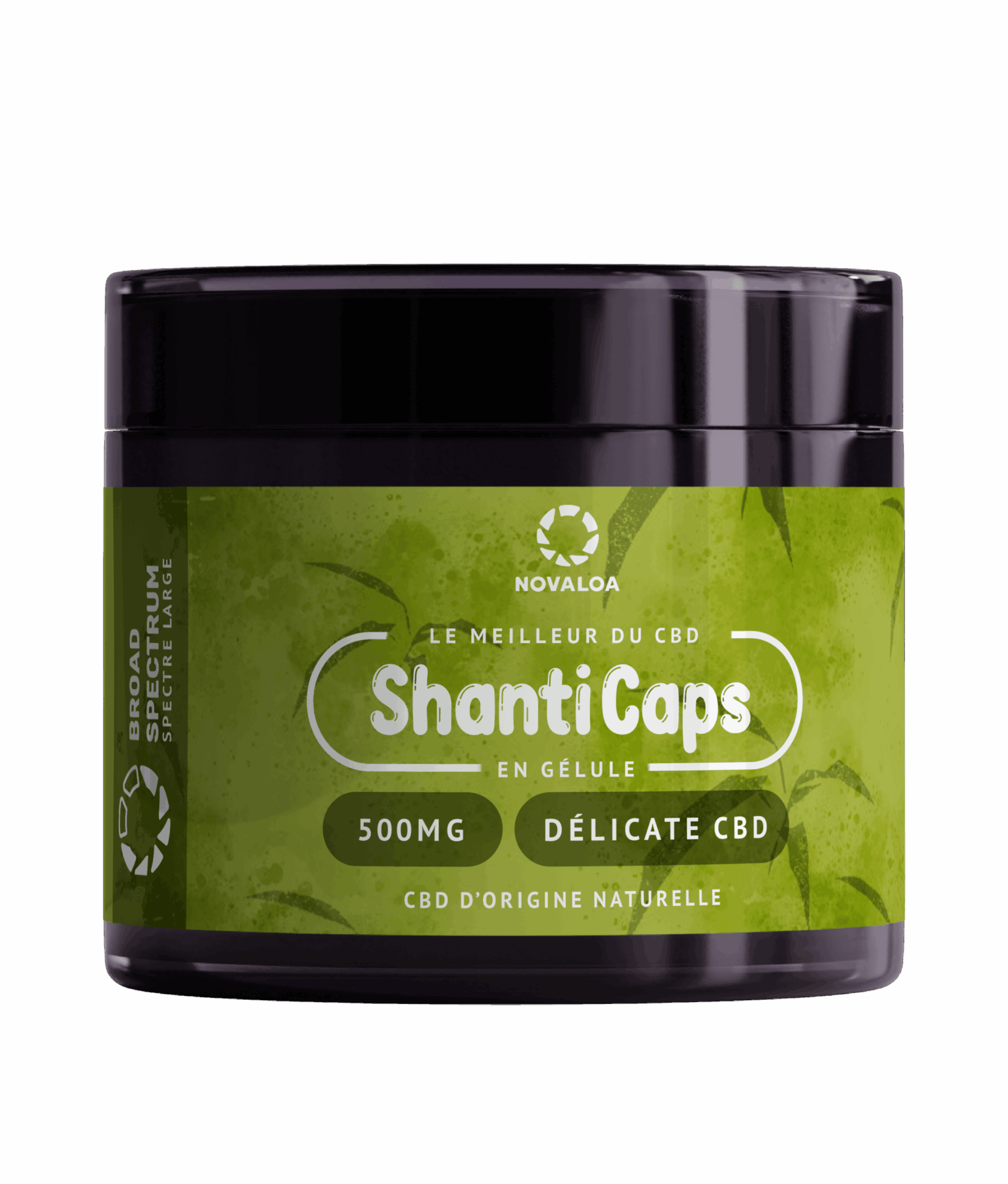 Gélules CBD Large Spectre – Délicate CBD – 500mg – 30 caps