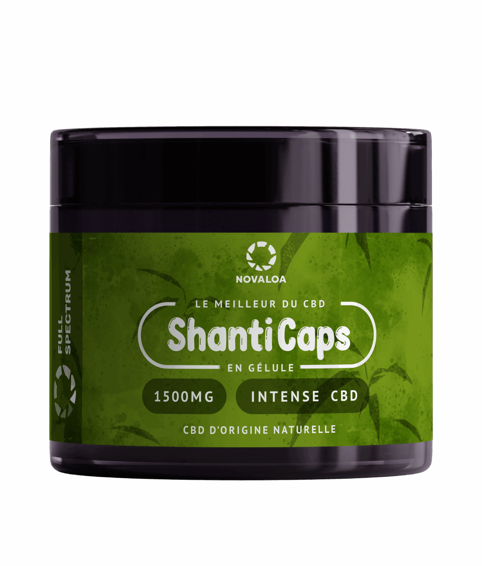 Gélules CBD Spectre complet – Intense CBD – 1500mg – 30 caps