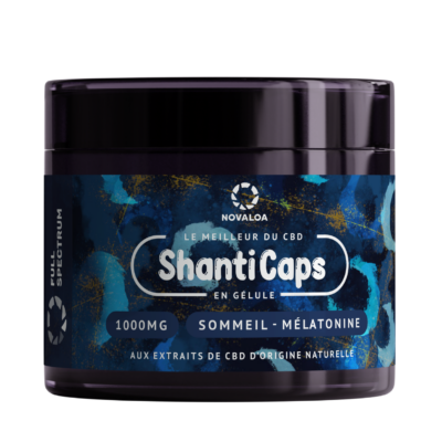 Gélules CBDxCBN et Mélatonine Sommeil - 1000mg - 30 caps