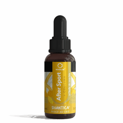 Huile CBD CBG et Curcuma - After Sport