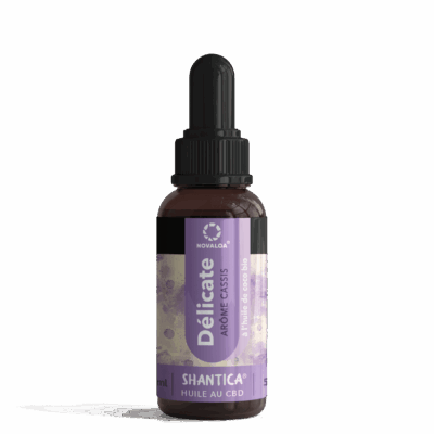 Huile CBD Spectre large - La délicate - Cassis