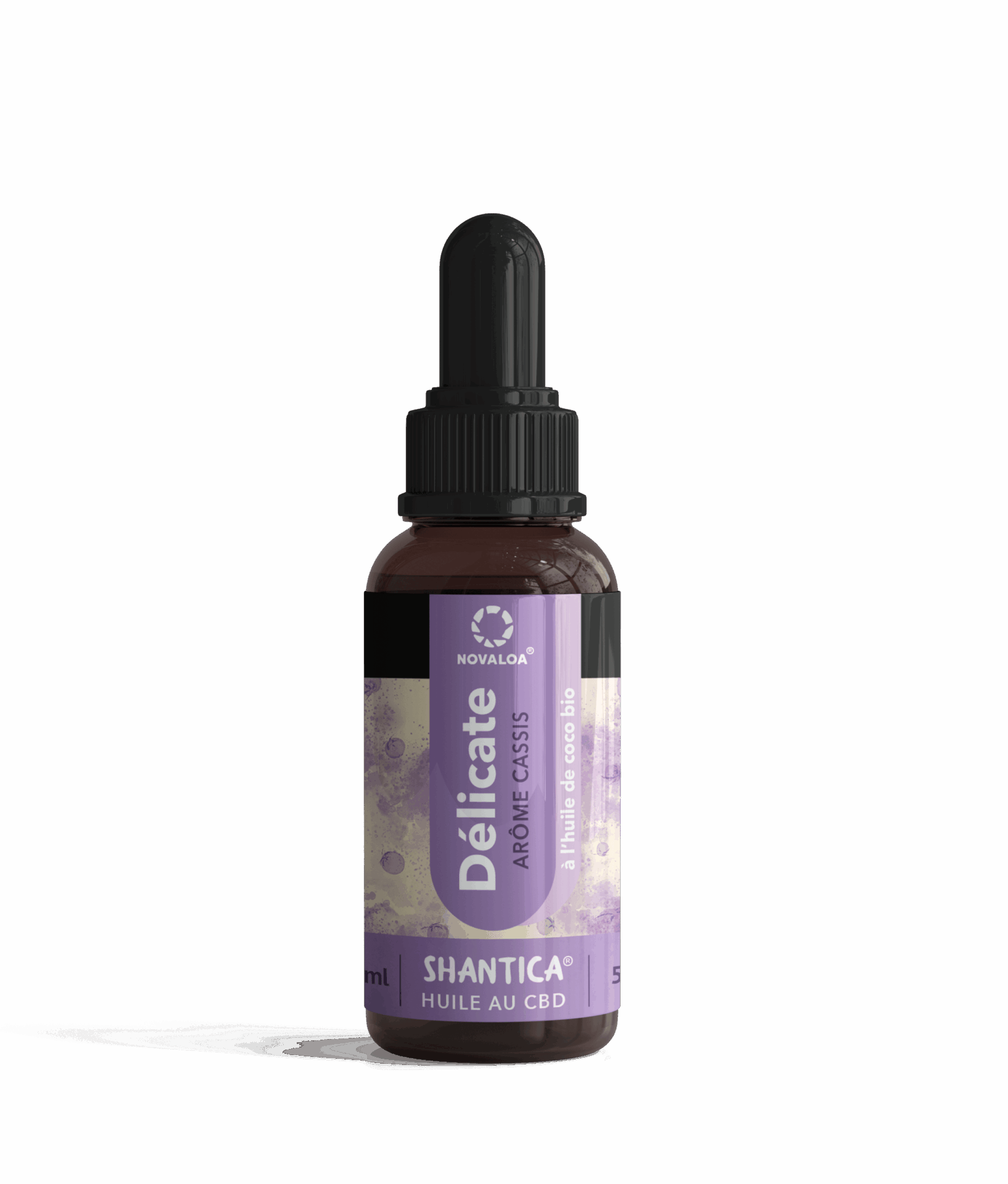 Huile CBD Spectre large – La délicate – Cassis