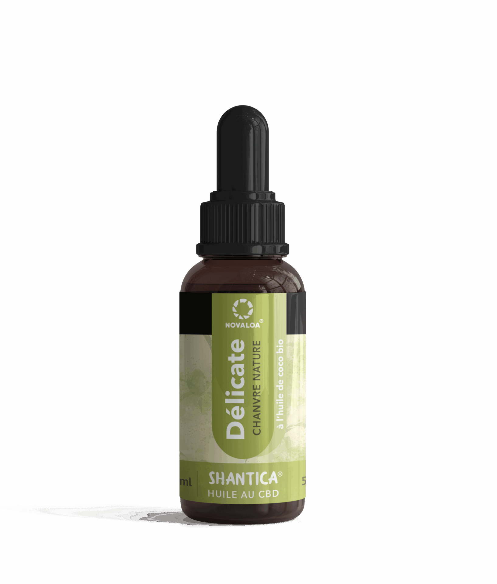 Huile CBD Spectre large : La délicate – Nature