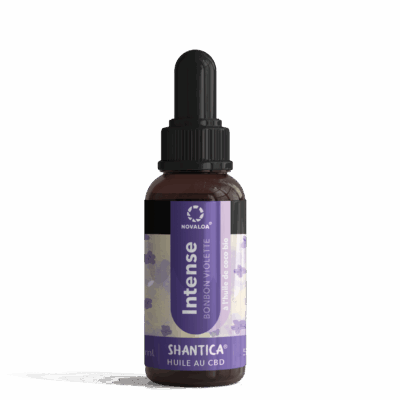 Huile CBD l’intense Spectre complet - Bonbons Violettes et Fruits rouges