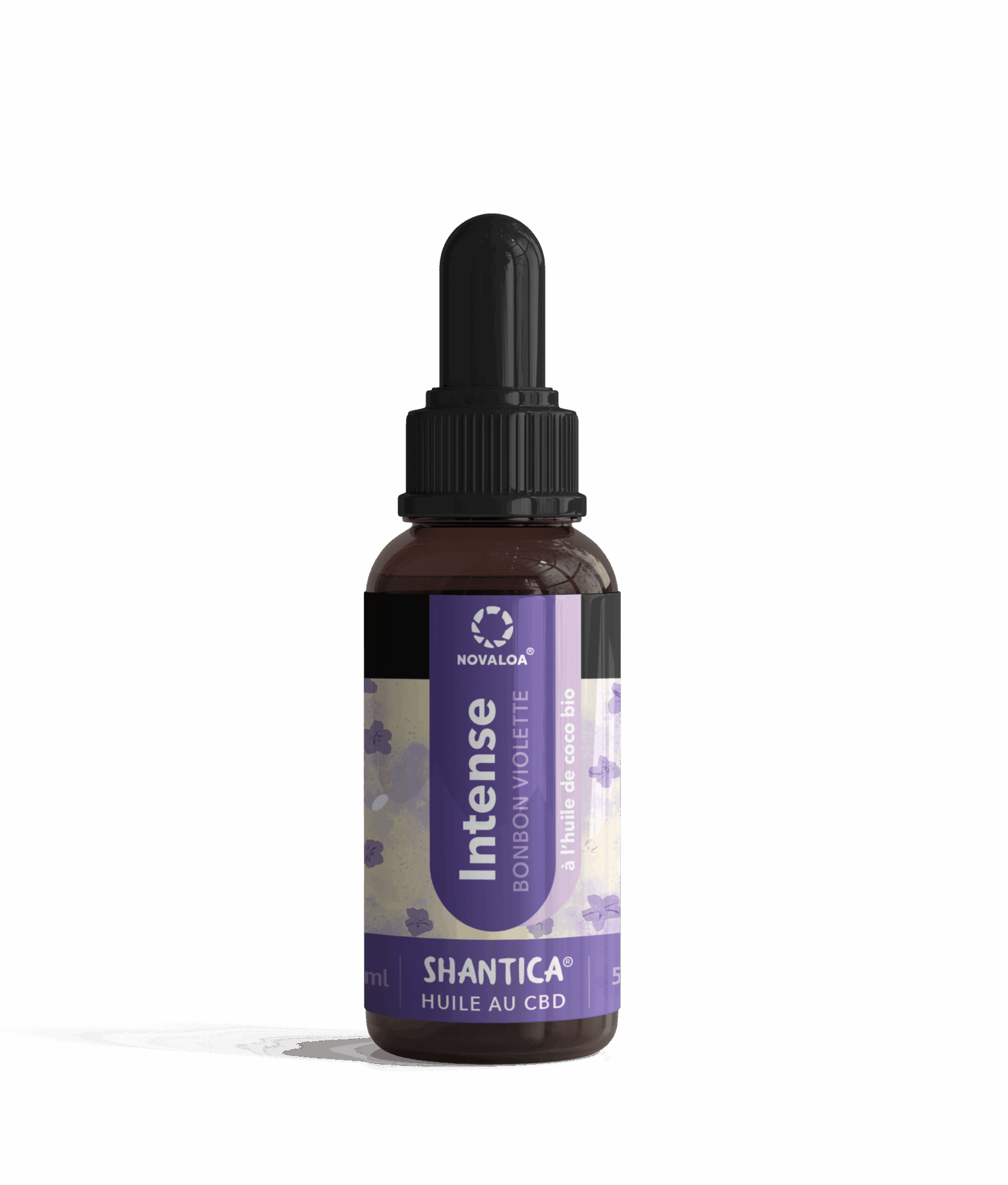 Huile CBD l’intense Spectre complet – Bonbons Violettes et Fruits rouges