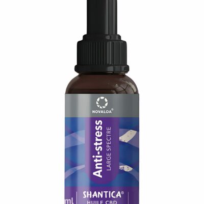 Huile CBD Large Spectre Anti-Stress - Mélisse et Passiflore