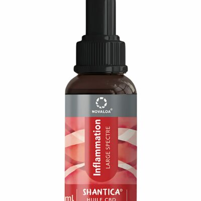 Huile CBD Large Spectre Inflammation - Curcuma et Gingembre