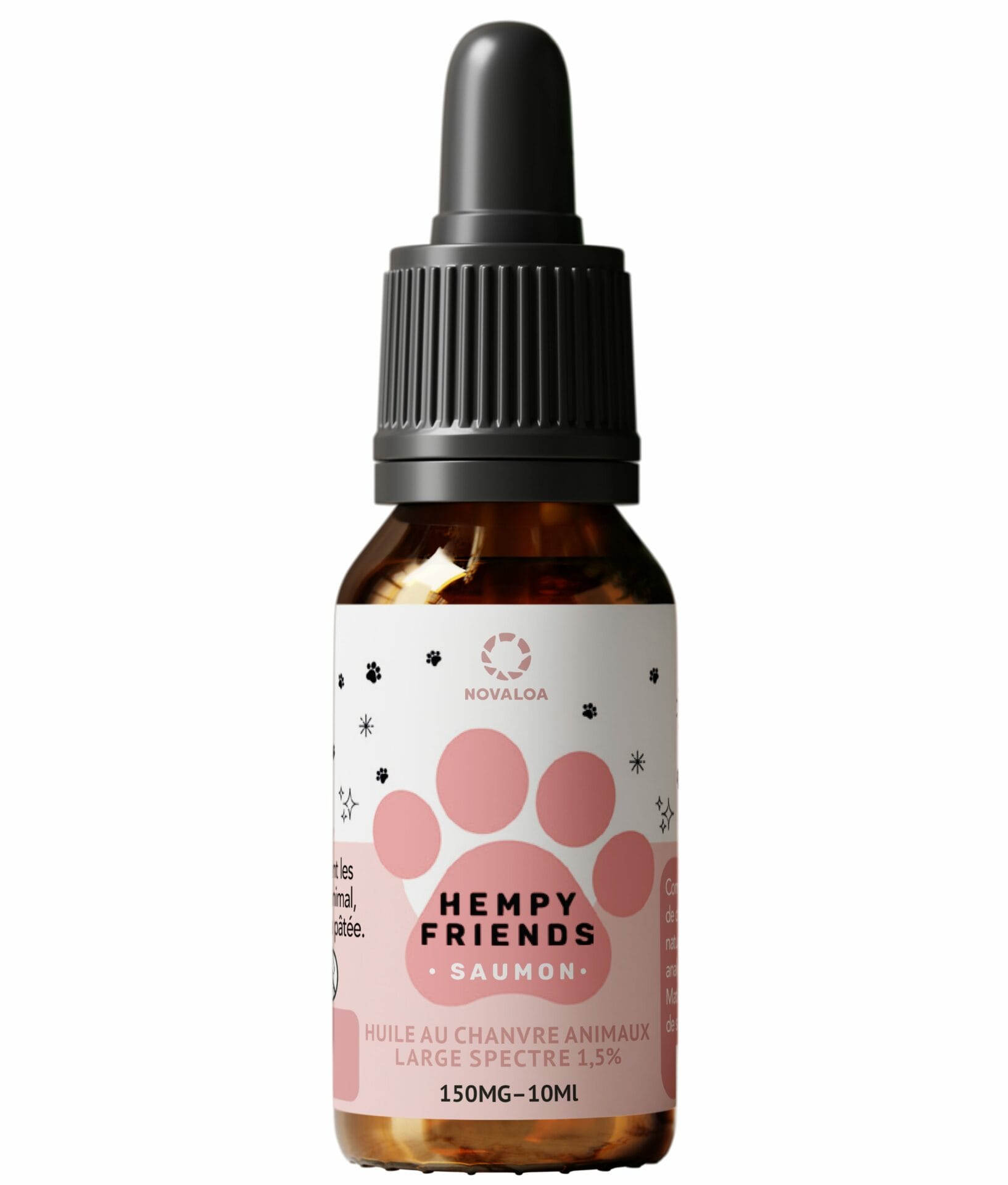 Huile chanvre pour Chiens et Chats 1,5% – Saveurs variées