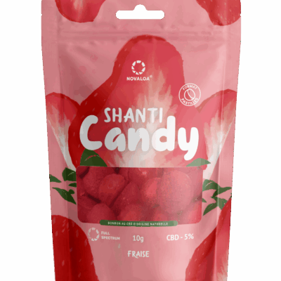 Pastilles CBD 5 % - Fraise