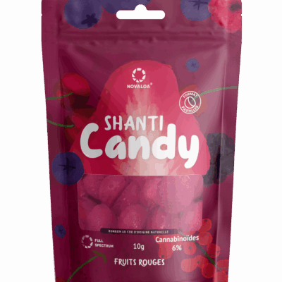 Pastilles CBD 2 % - CBN 3 % - CBG 1 % - Fruits Rouges