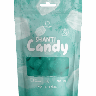 Pastilles CBD 5 % - Saveur Menthe