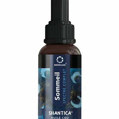 Huile CBD Spectre complet Sommeil - CBD et Mélatonine