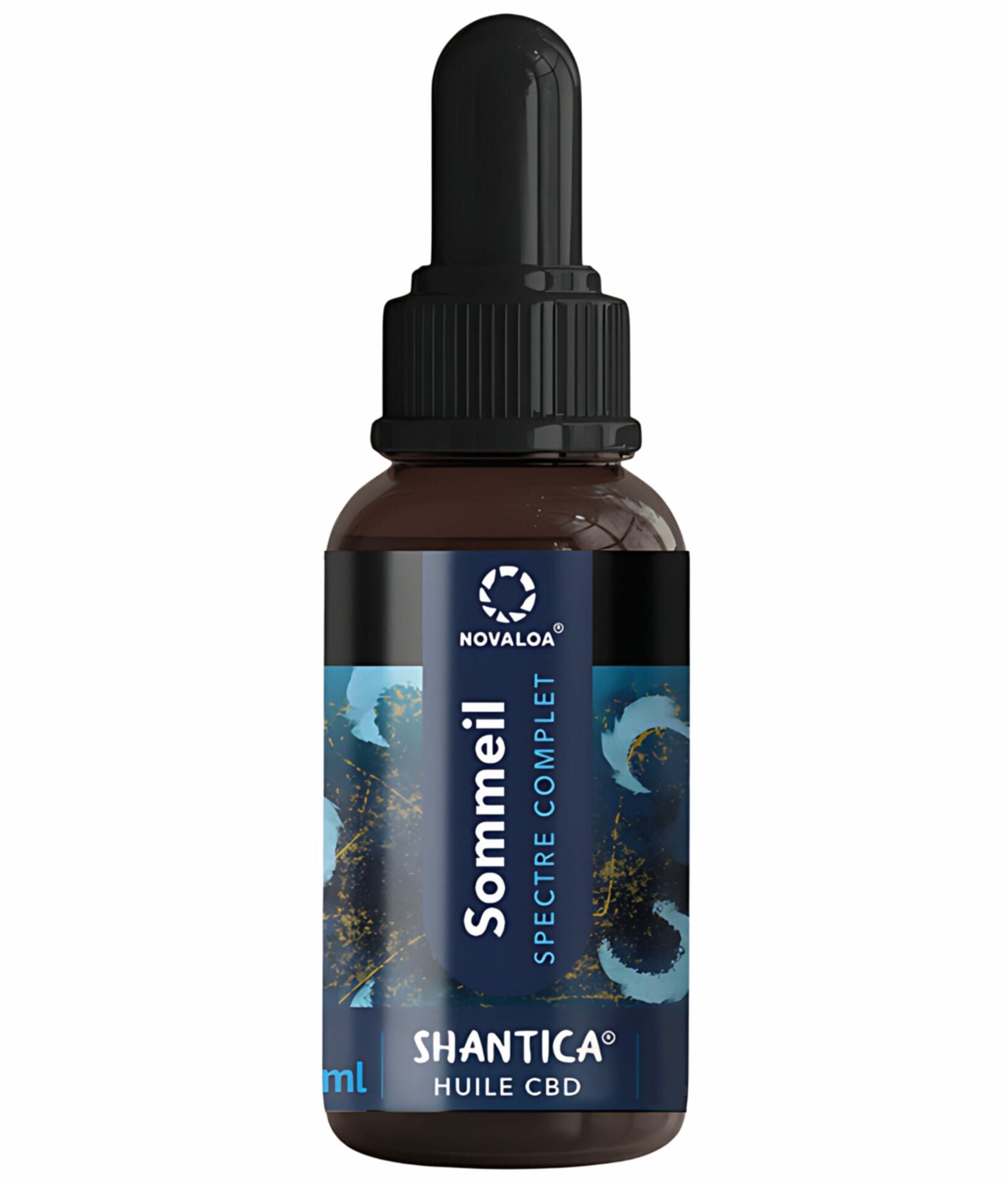 Huile CBD Spectre complet Sommeil – CBD et Mélatonine